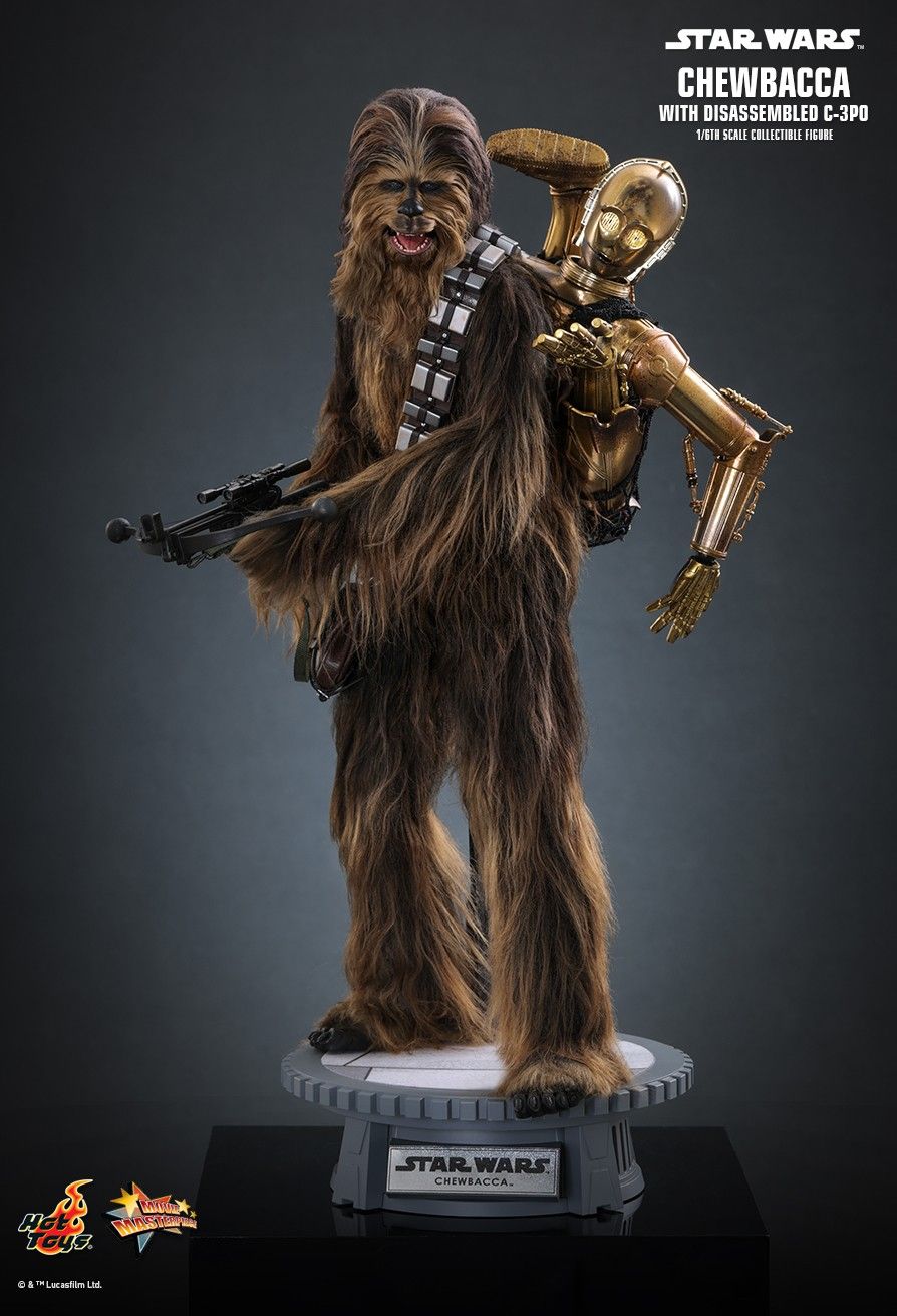 Hot Toys MMS766 - Star Wars : The Empire Strikes Back - Chewbacca & Disassembled C-3PO【Pre-Order】