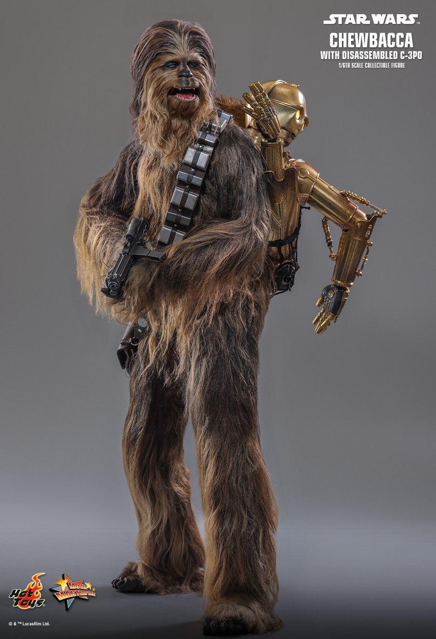 Hot Toys MMS766 - Star Wars : The Empire Strikes Back - Chewbacca & Disassembled C-3PO【Pre-Order】