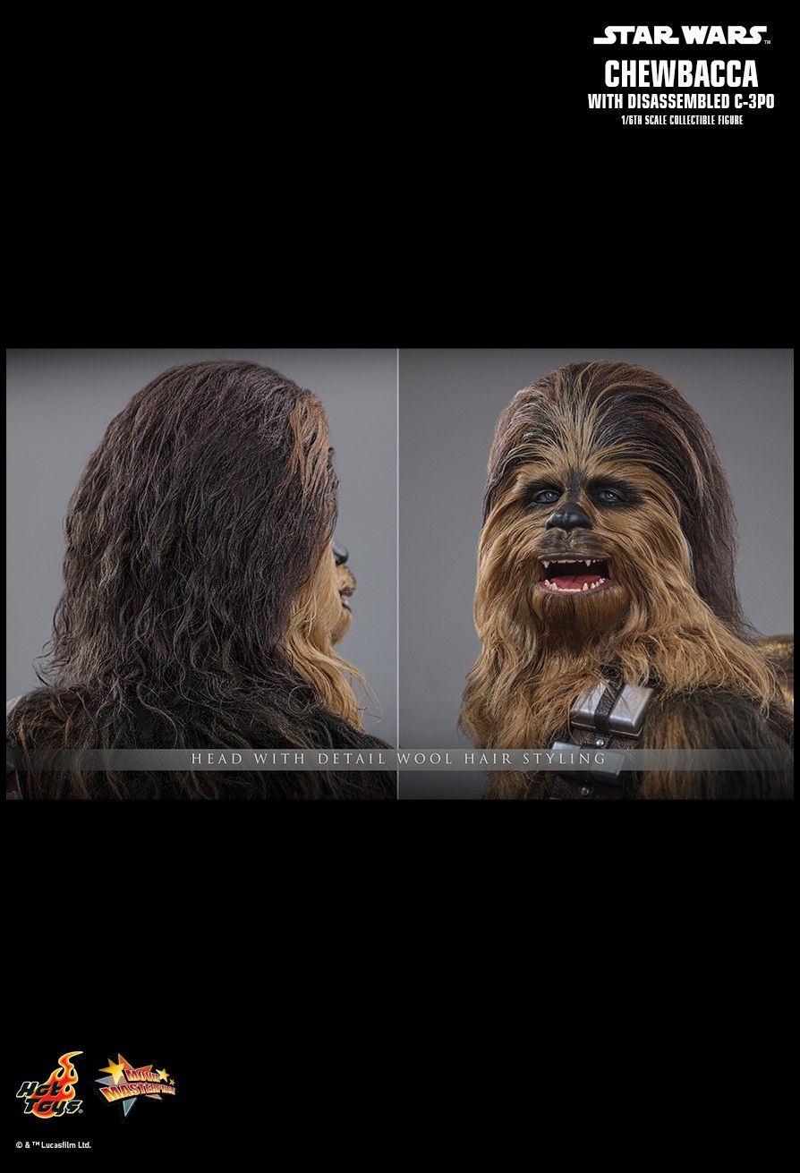 Hot Toys MMS766 - Star Wars : The Empire Strikes Back - Chewbacca & Disassembled C-3PO【Pre-Order】