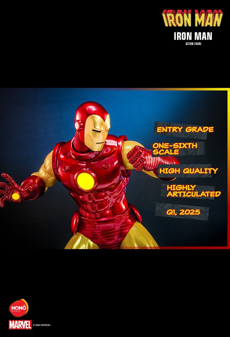 Hot Toys HS05 - Marvel Comics - Iron Man - Iron Man【Pre-Order】