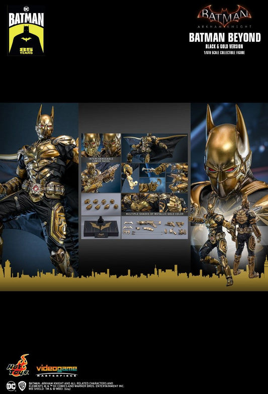 Hot Toys VGM64 - Batman: Arkham Knight - Batman Beyond Black & Gold Version【Pre-Order】