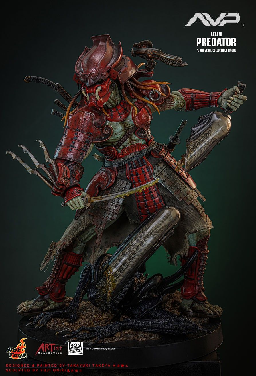 Hot Toys AC06 - Alien VS. Predator - Akaoni Samurai Predator【Pre-Order】