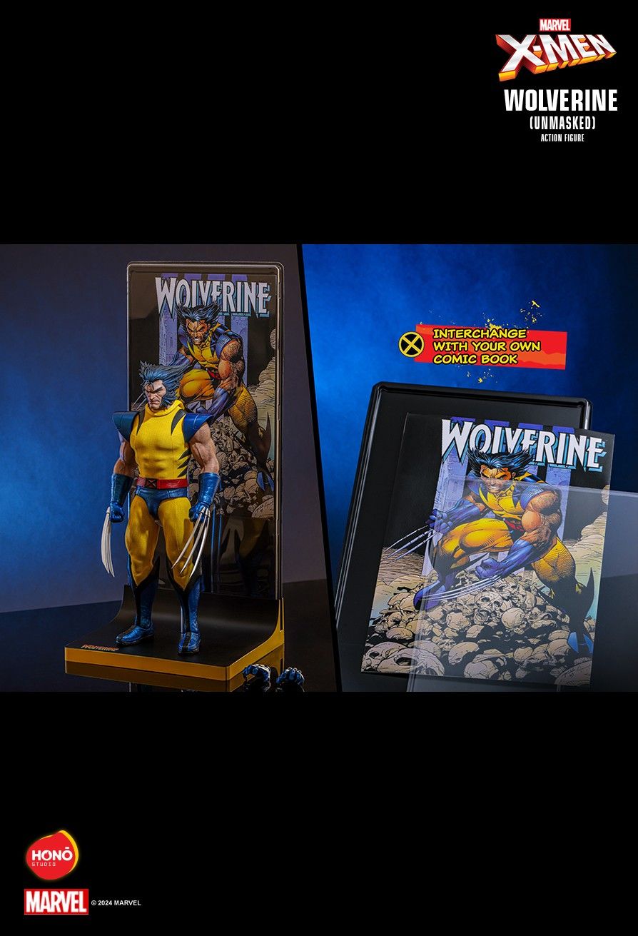 Hot Toys HS06 - Marvel Comics - X-Men - Wolverine Unmasked【Pre-Order】