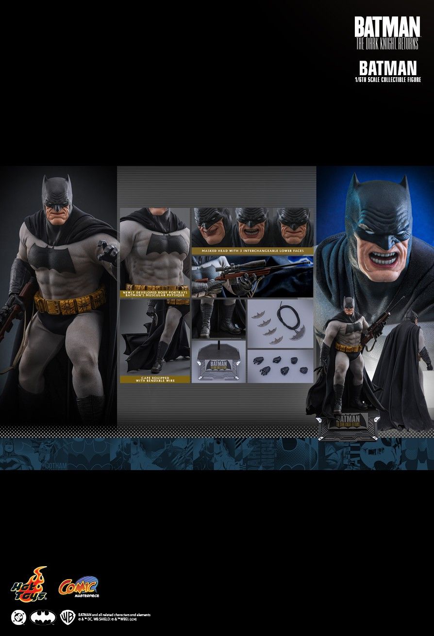 Hot Toys CMS024 - DC Comics - Batman : The Dark Knight Returns - Batman【Pre-Order】