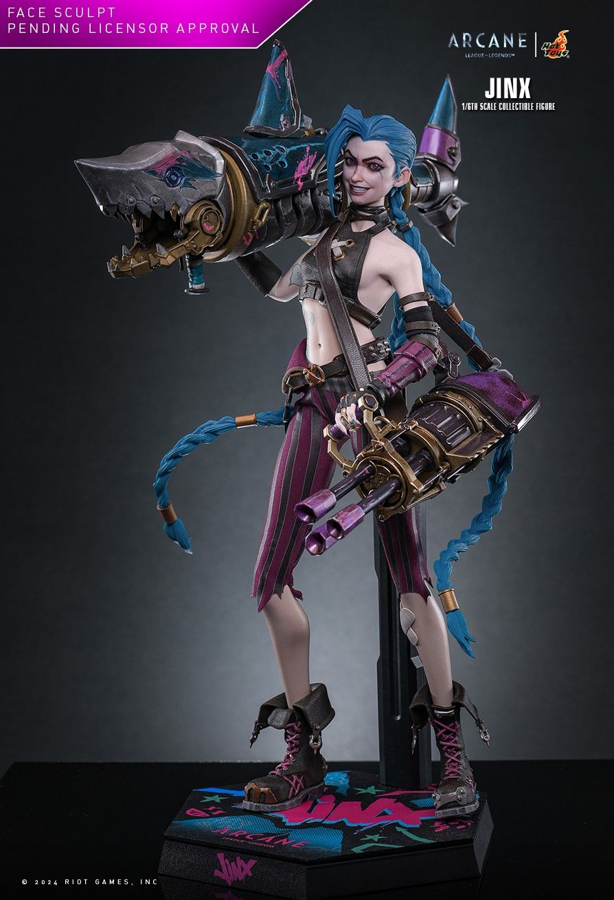 Hot Toys TMS137 - Riot - League Of Legends : Arcane - Jinx【Pre-Order】