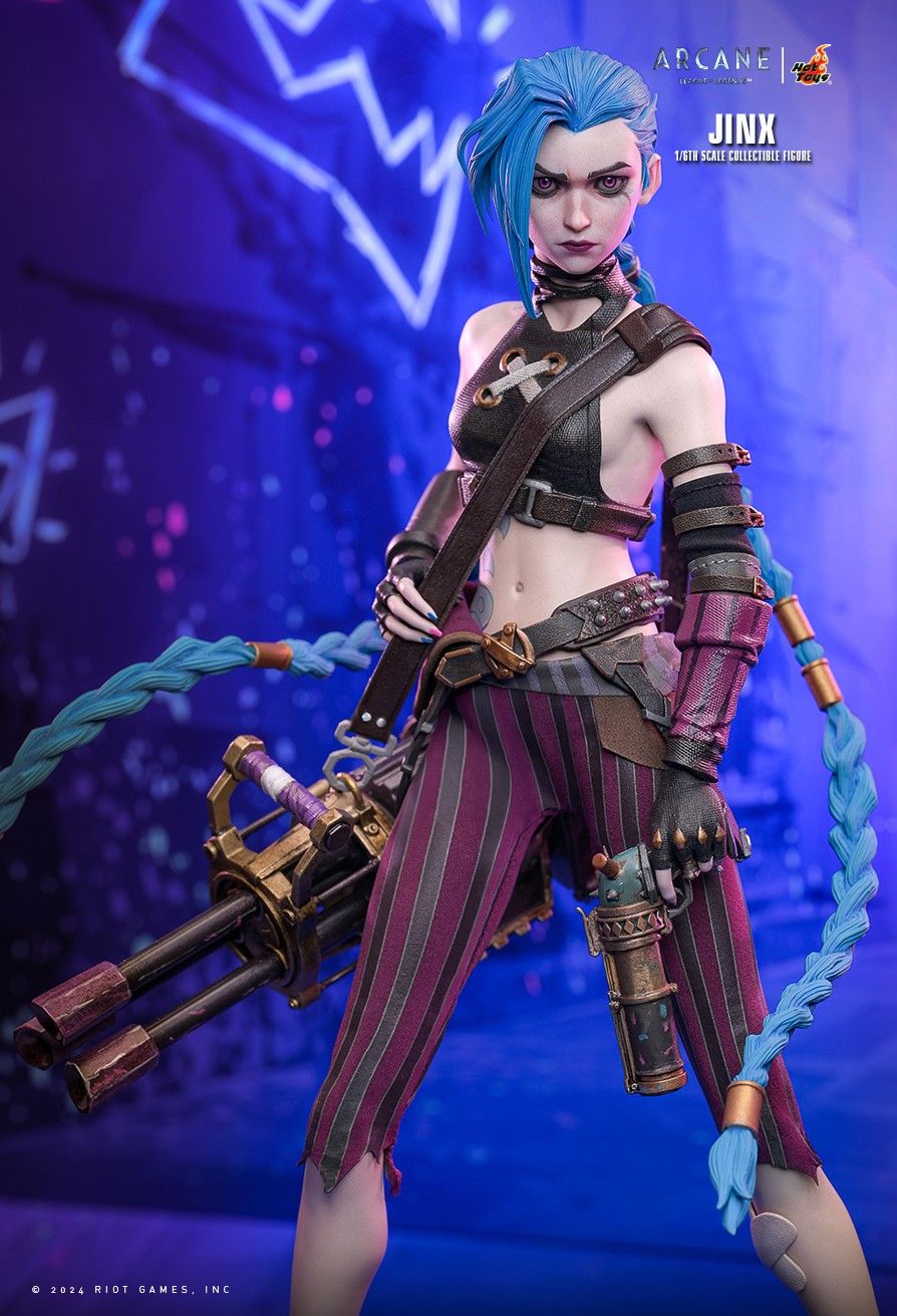 Hot Toys TMS137 - Riot - League Of Legends : Arcane - Jinx【Pre-Order】