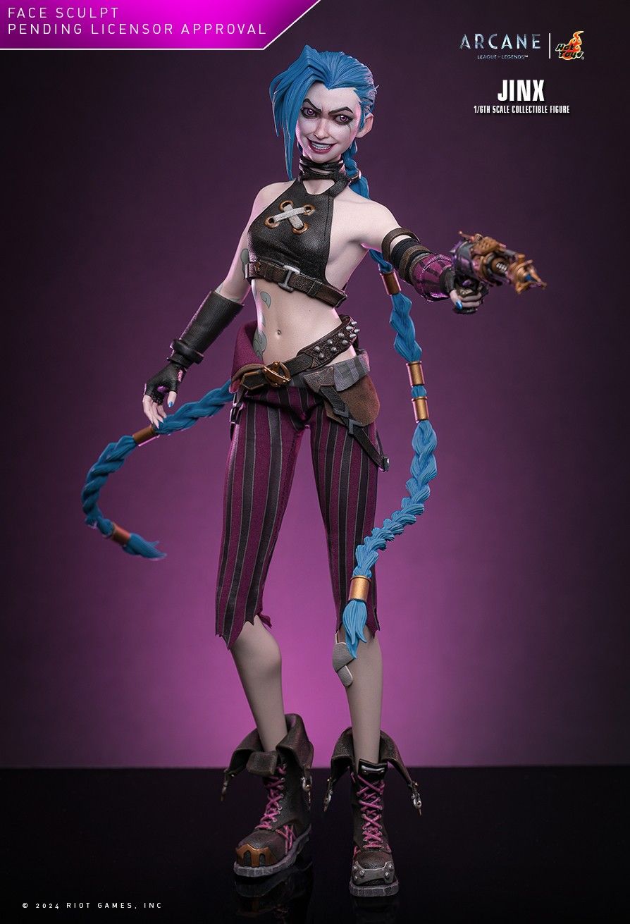 Hot Toys TMS137 - Riot - League Of Legends : Arcane - Jinx【Pre-Order】