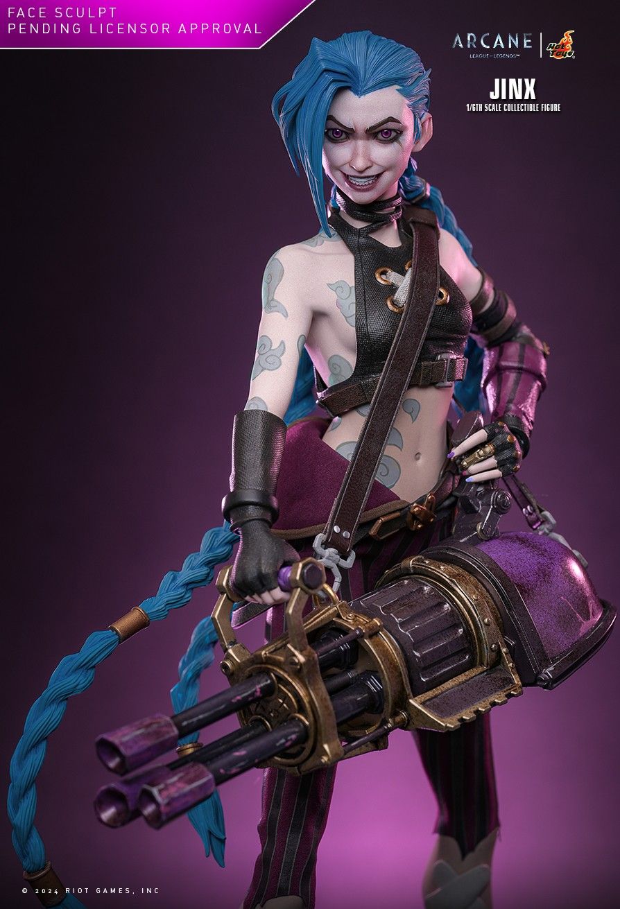 Hot Toys TMS137 - Riot - League Of Legends : Arcane - Jinx【Pre-Order】