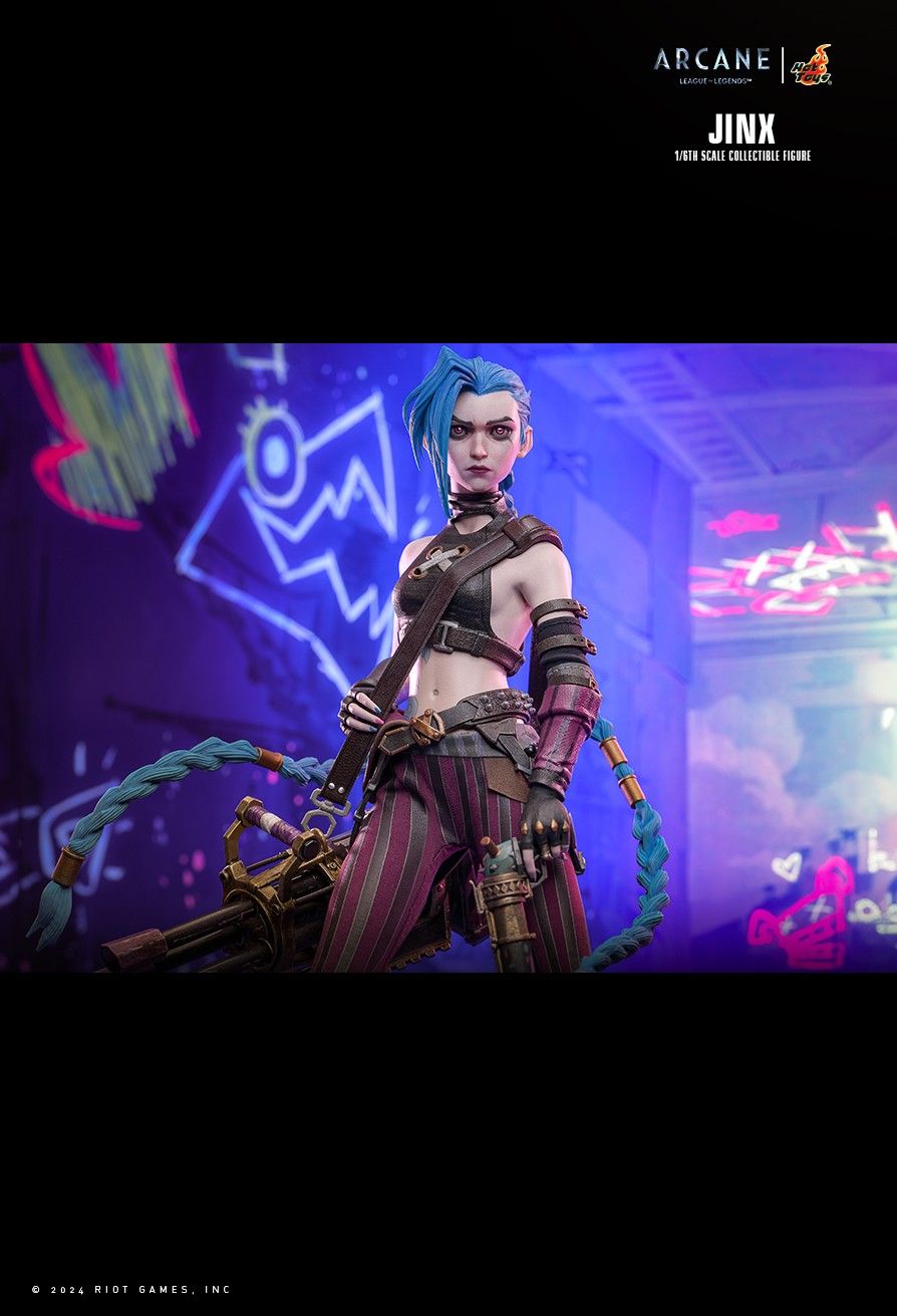 Hot Toys TMS137 - Riot - League Of Legends : Arcane - Jinx【Pre-Order】