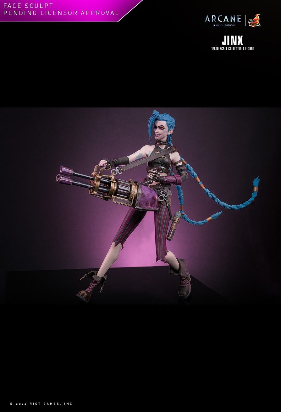 Hot Toys TMS137 - Riot - League Of Legends : Arcane - Jinx【Pre-Order】