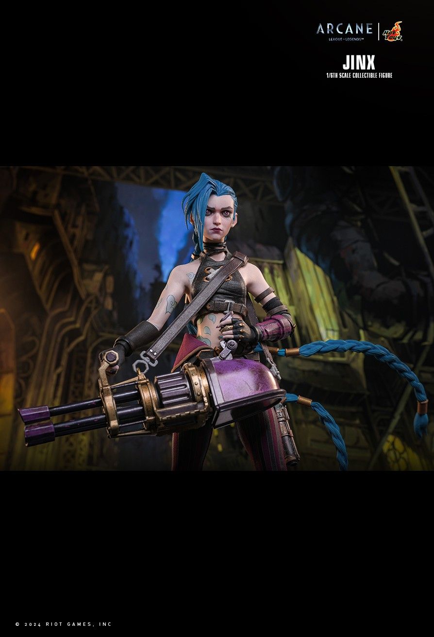 Hot Toys TMS137 - Riot - League Of Legends : Arcane - Jinx【Pre-Order】