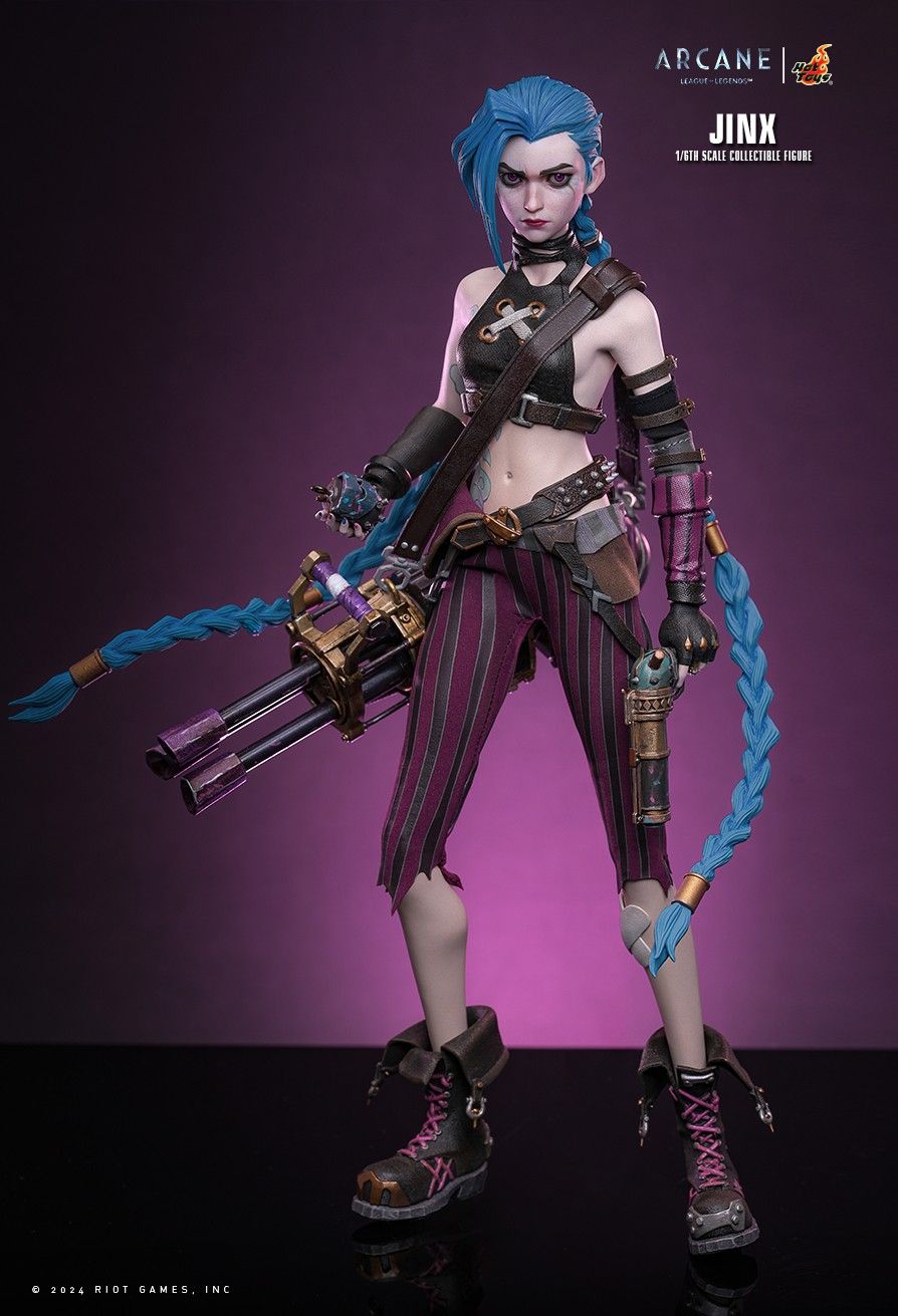 Hot Toys TMS137 - Riot - League Of Legends : Arcane - Jinx【Pre-Order】