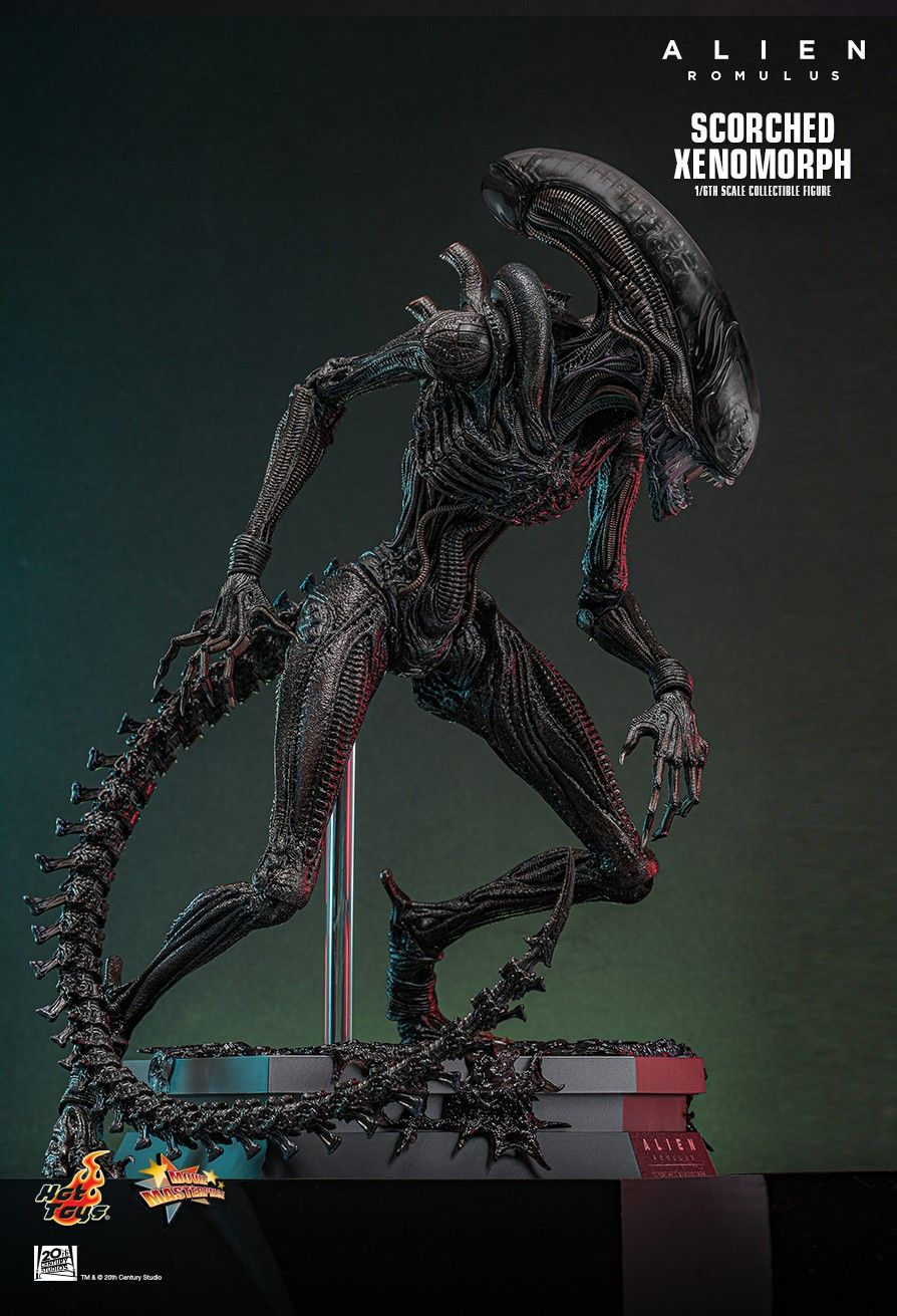 Hot Toys MMS784 - Alien : Romulus - Scorched Xenomorph【Pre-Order】