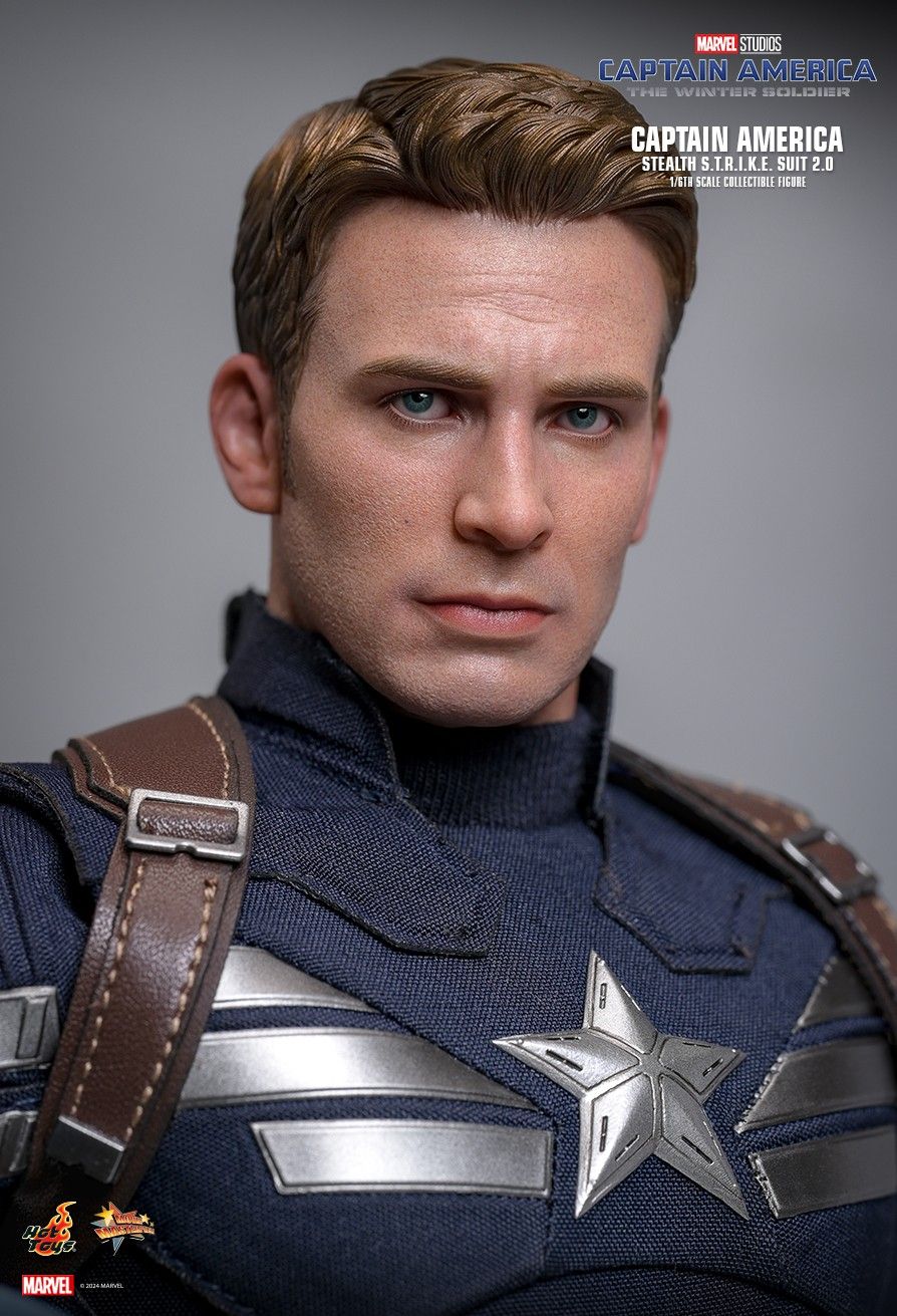 Hot Toys MMS783 - Marvel Comics - Captain America : The Winter Soldier - Captain America Stealth S.T.R.I.K.E Suit【Pre-Order】