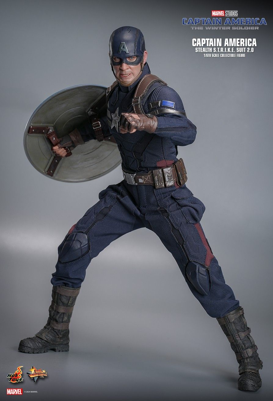 Hot Toys MMS783 - Marvel Comics - Captain America : The Winter Soldier - Captain America Stealth S.T.R.I.K.E Suit【Pre-Order】