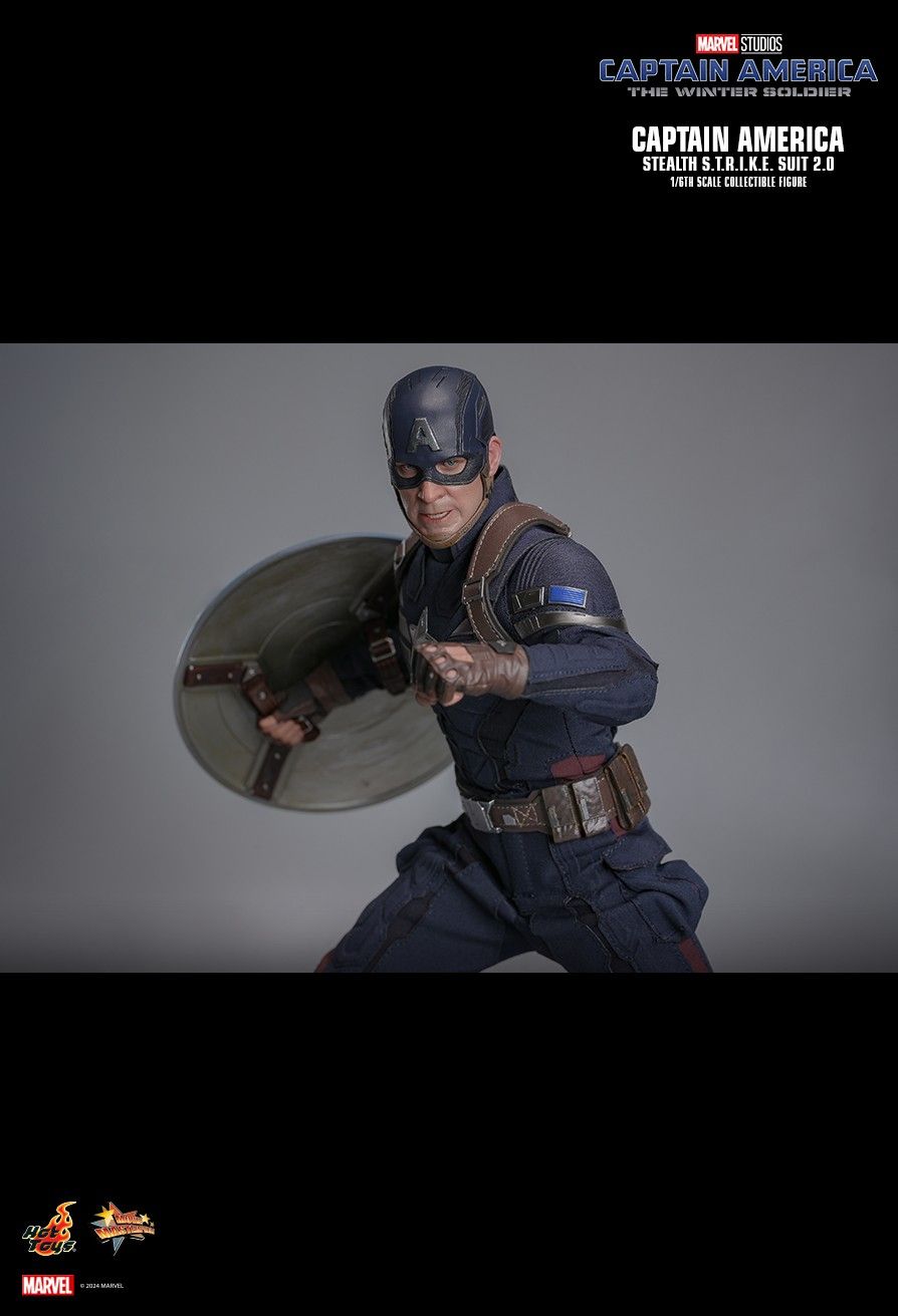 Hot Toys MMS783 - Marvel Comics - Captain America : The Winter Soldier - Captain America Stealth S.T.R.I.K.E Suit【Pre-Order】