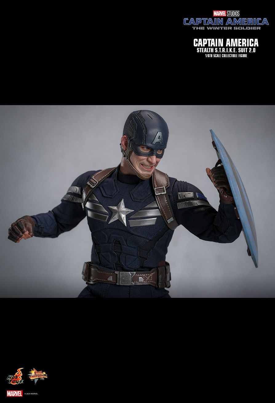 Hot Toys MMS783 - Marvel Comics - Captain America : The Winter Soldier - Captain America Stealth S.T.R.I.K.E Suit【Pre-Order】