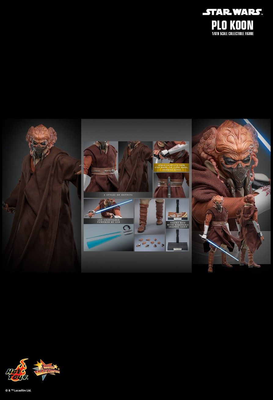 Hot Toys MMS785 - Star Wars : Revenge Of The Sith - Plo Koon【Pre-Order】