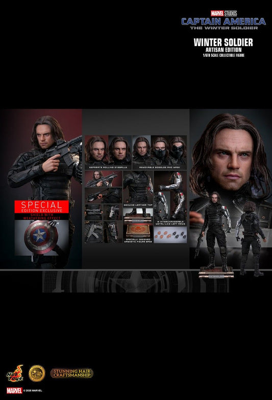 Hot Toys MMS790B - Marvel Comics - Captain America : The Winter Soldier - Winter Soldier 【Pre-Order】