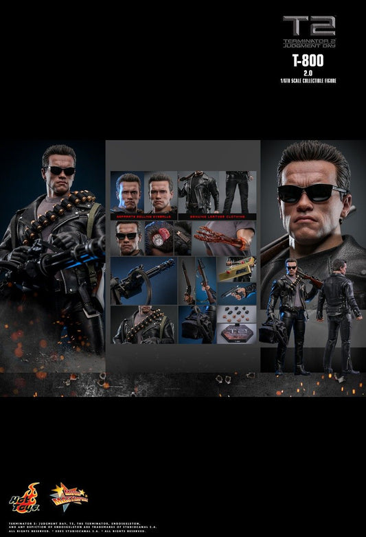 Hot Toys MMS795 - Terminator 2 : Judgment Day - T800 【Pre-Order】