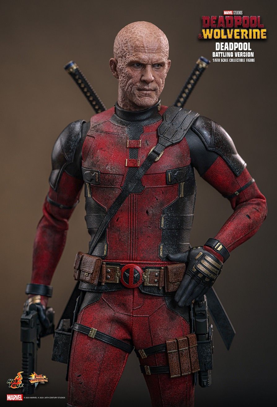 Hot Toys MMS782 - Marvel Comics - Deadpool & Wolverine - Deadpool Battling Version
