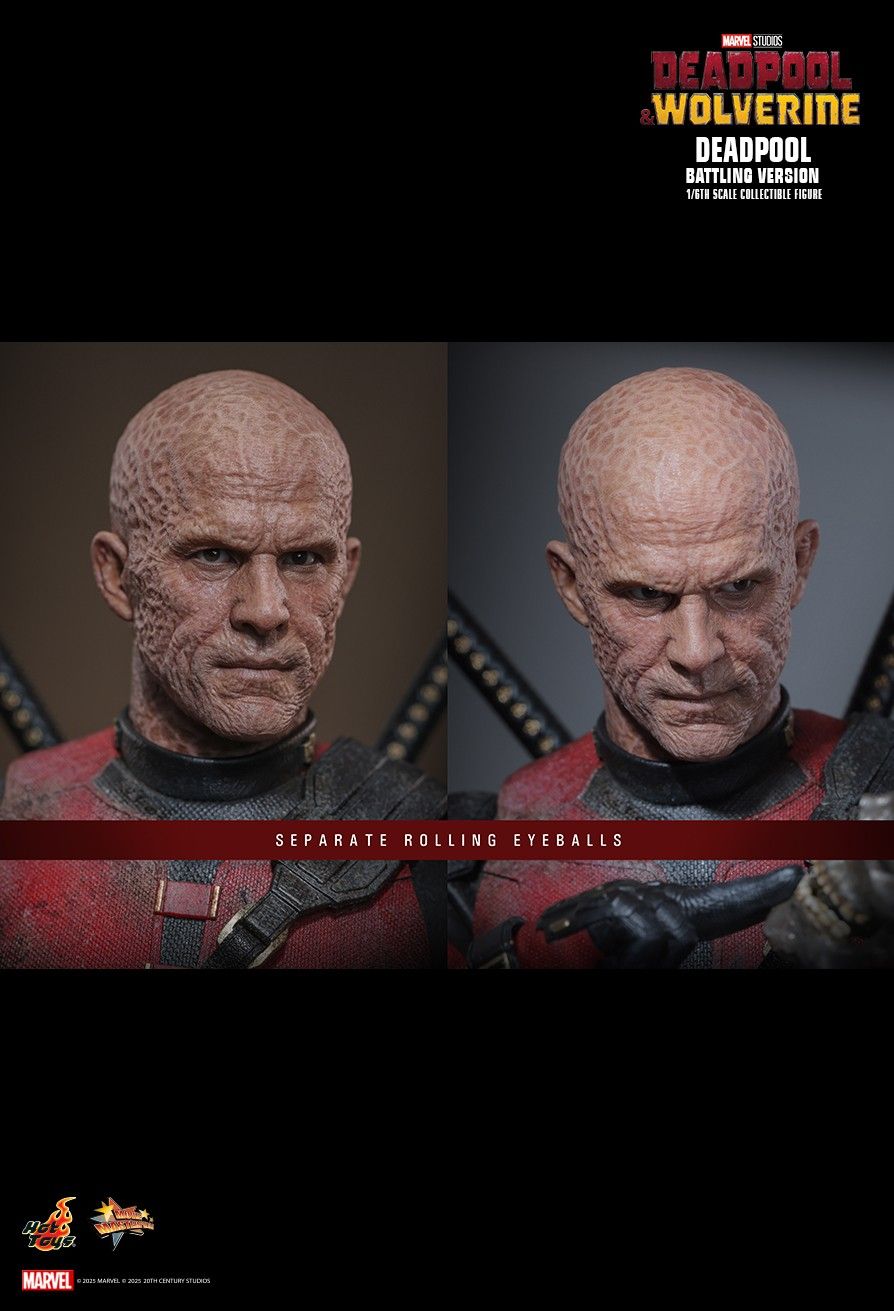 Hot Toys MMS782 - Marvel Comics - Deadpool & Wolverine - Deadpool Battling Version
