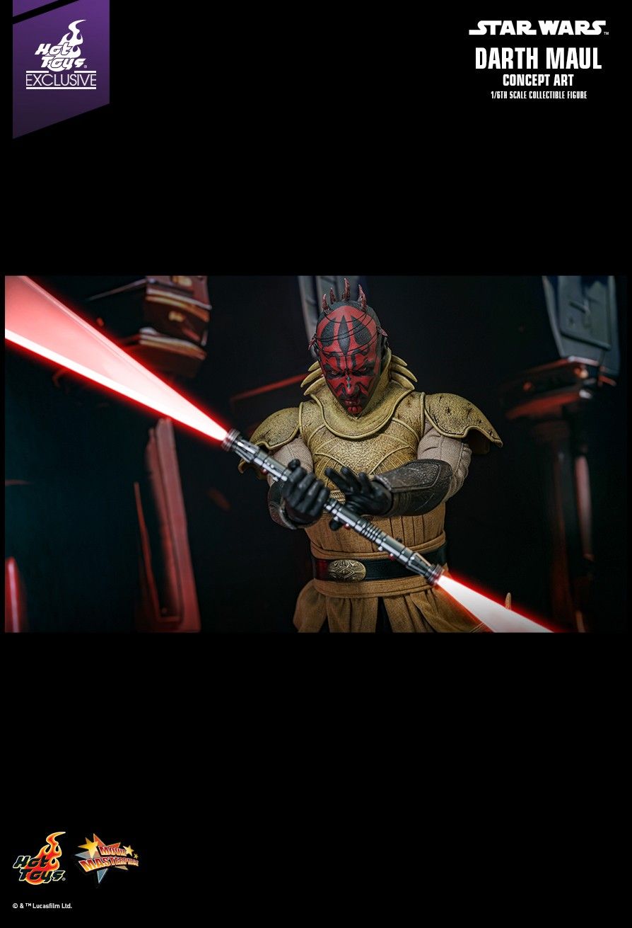 Hot Toys MMS778 - Star Wars : The Phantom Menace - Darth Maul Concept Art