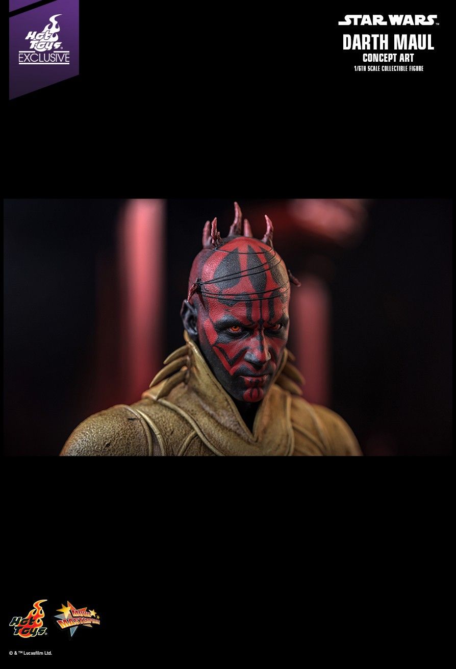 Hot Toys MMS778 - Star Wars : The Phantom Menace - Darth Maul Concept Art