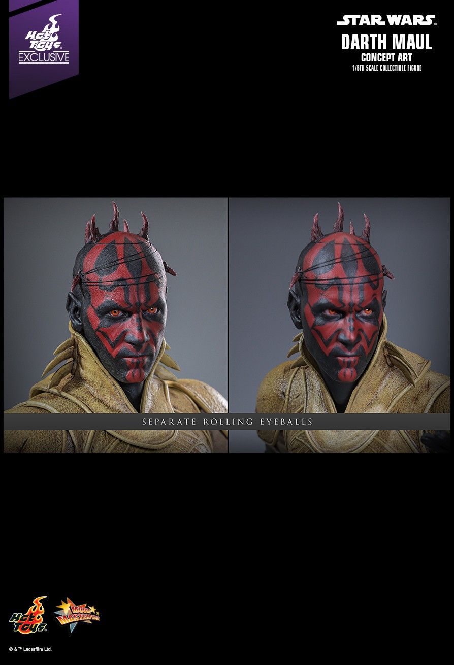 Hot Toys MMS778 - Star Wars : The Phantom Menace - Darth Maul Concept Art