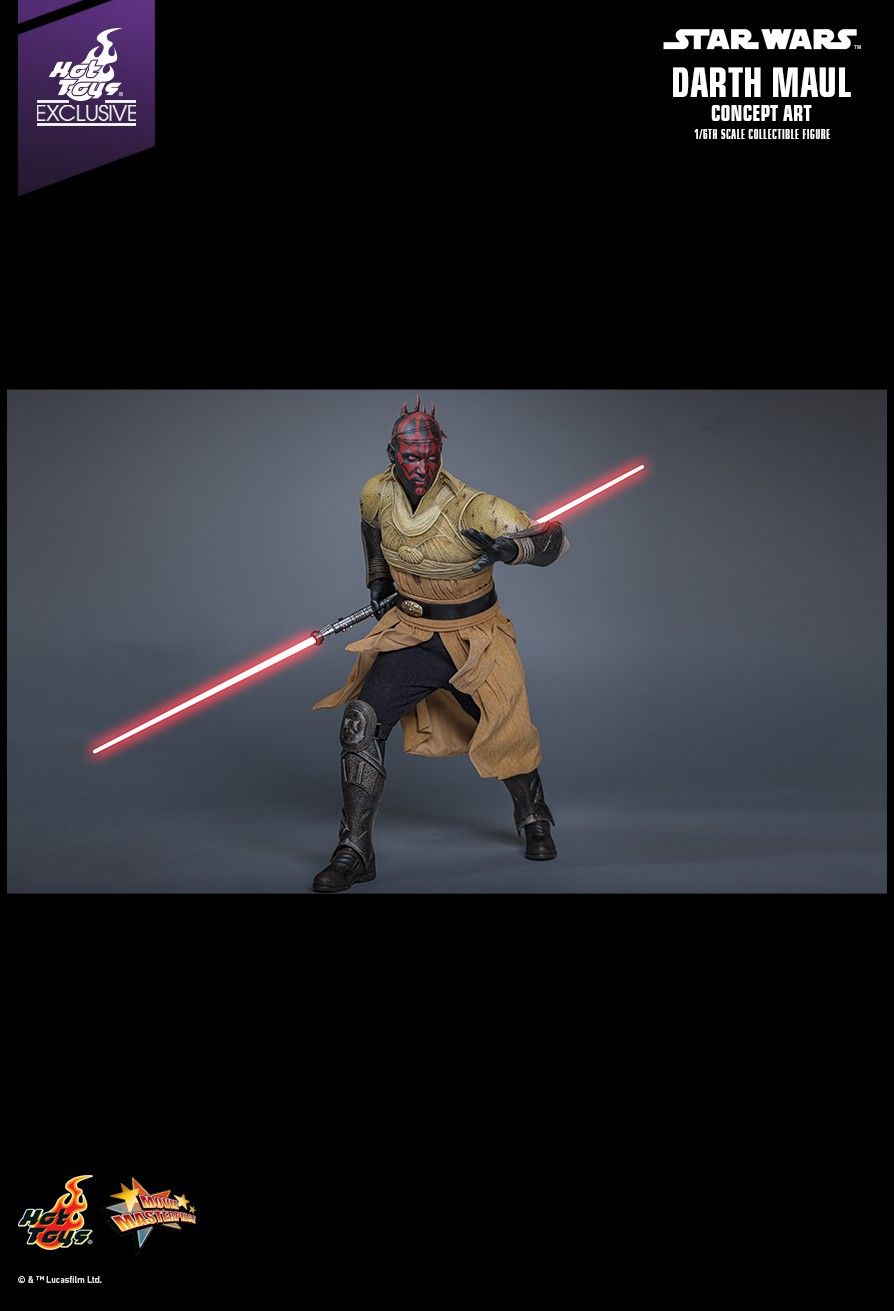 Hot Toys MMS778 - Star Wars : The Phantom Menace - Darth Maul Concept Art