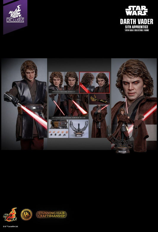 deposite Hot Toys DX47 - Star Wars III : Revenge Of The Sith - Darth Vader Sith Apprentice Nicolas Pizzera 2/4