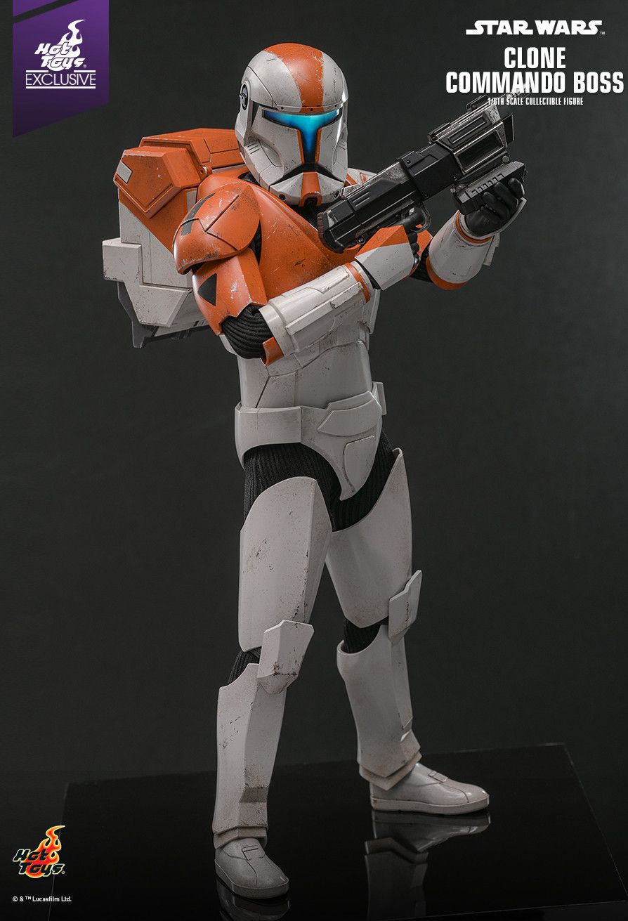 Hot Toys TMS151 - Star Wars : The Clone Wars - Clone Commando Boss