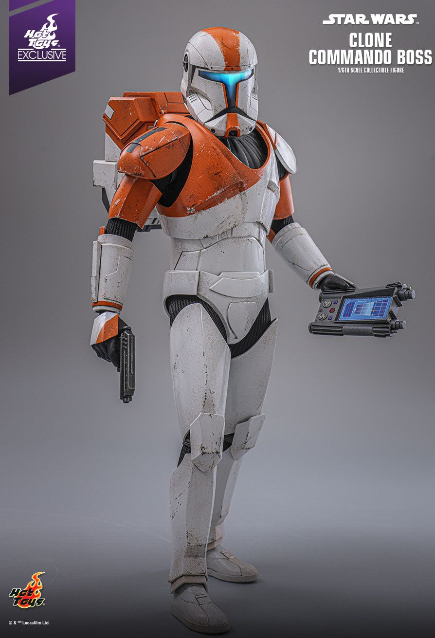 Hot Toys TMS151 - Star Wars : The Clone Wars - Clone Commando Boss