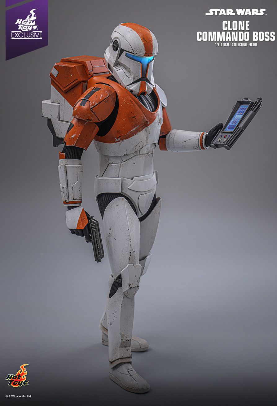 Hot Toys TMS151 - Star Wars : The Clone Wars - Clone Commando Boss