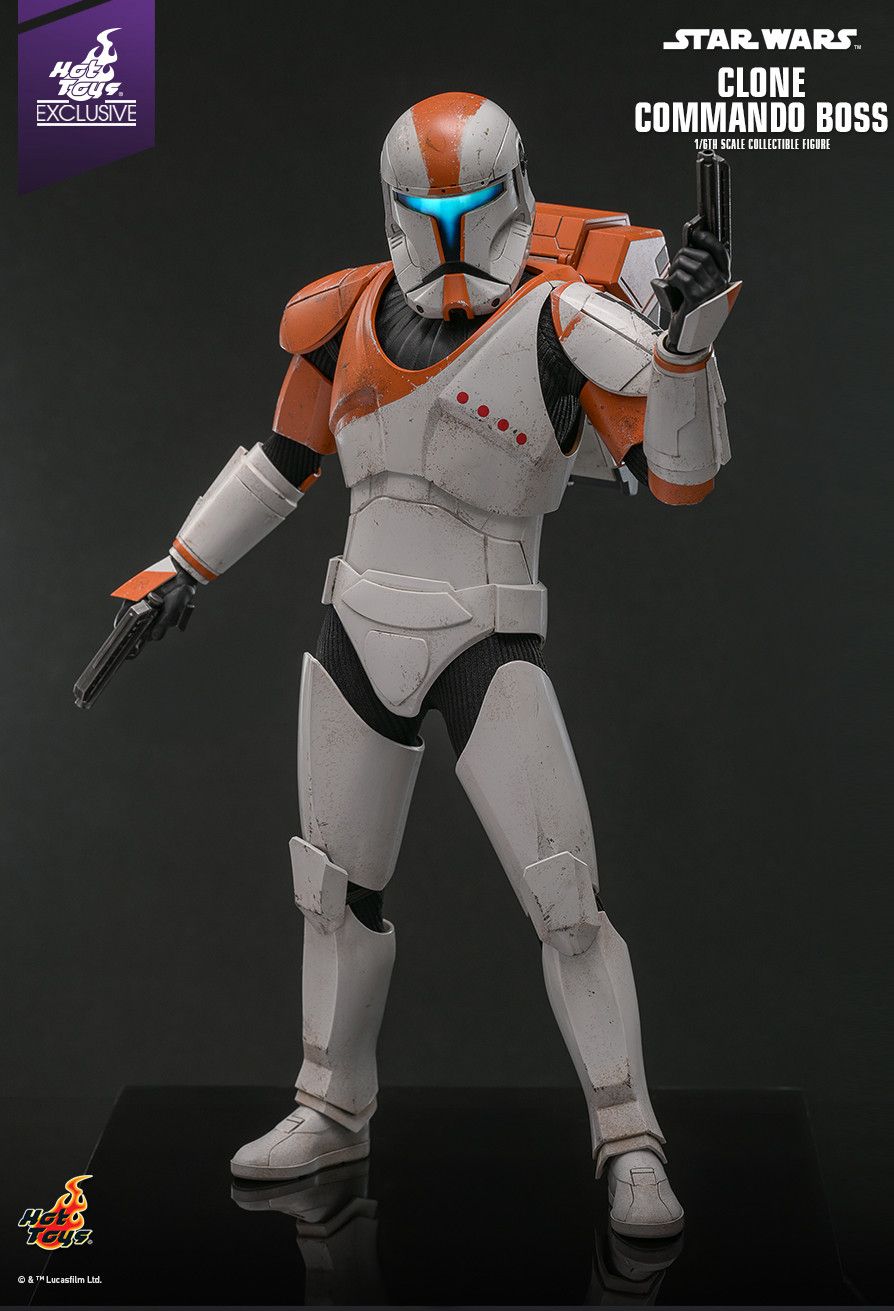 Hot Toys TMS151 - Star Wars : The Clone Wars - Clone Commando Boss