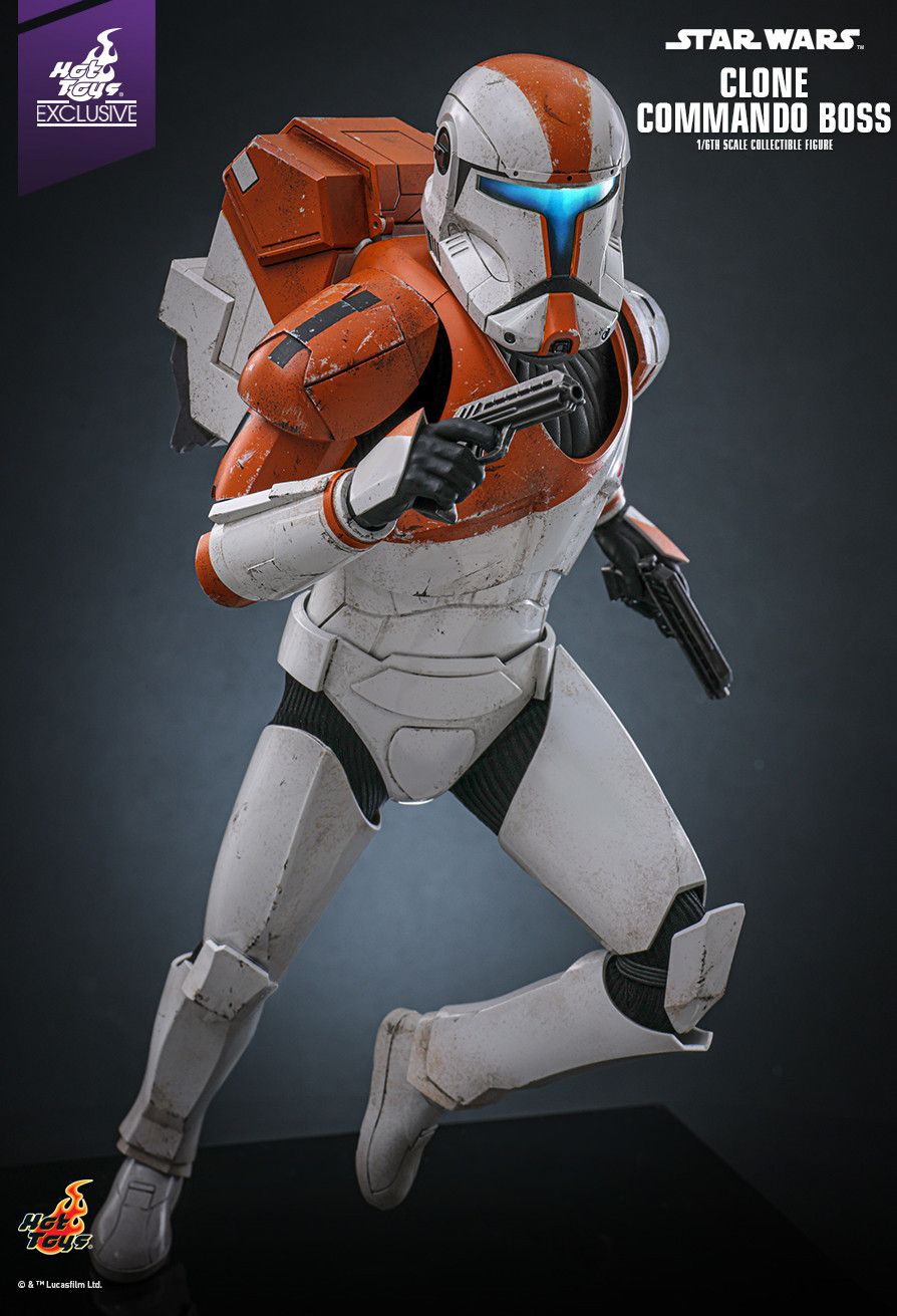 Hot Toys TMS151 - Star Wars : The Clone Wars - Clone Commando Boss