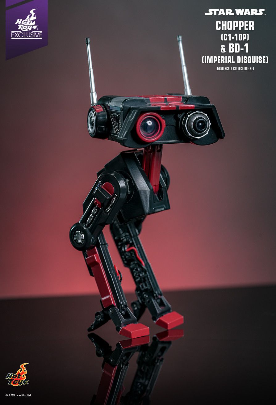 Hot Toys TMS152 - Star Wars : Galaxy - Chopper C1-10P & BD-1 Imperial Disguise