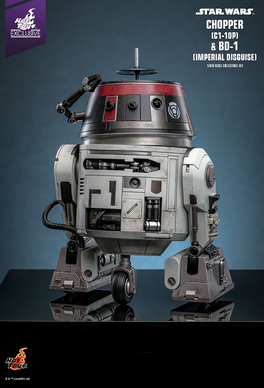 Hot Toys TMS152 - Star Wars : Galaxy - Chopper C1-10P & BD-1 Imperial Disguise