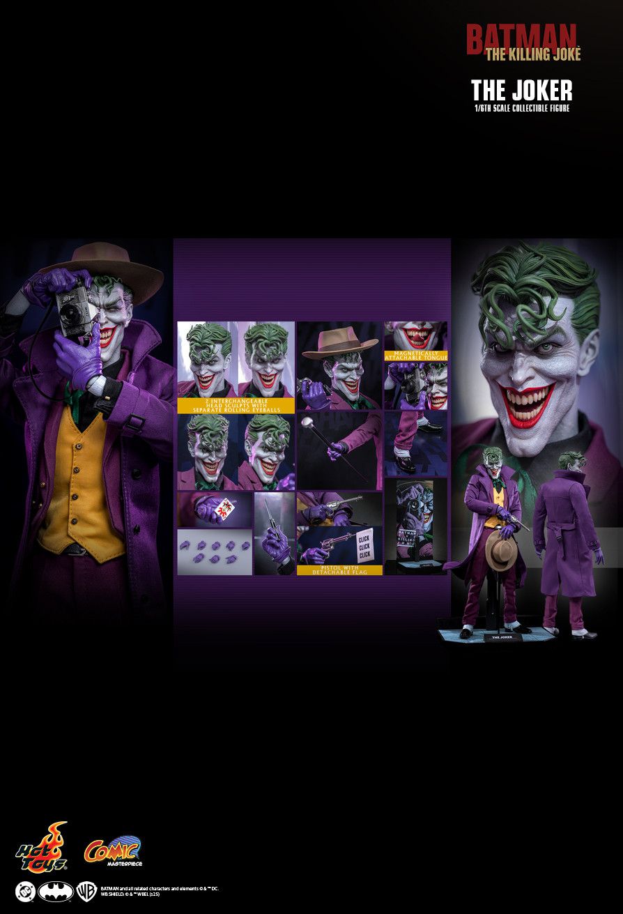 BATMAN The Killing Joke Hot Toys figurine 1/6 The Joker 31cm BATMAN The Killing Joke Hot Toys figurine 1/6 The Joker 31cm