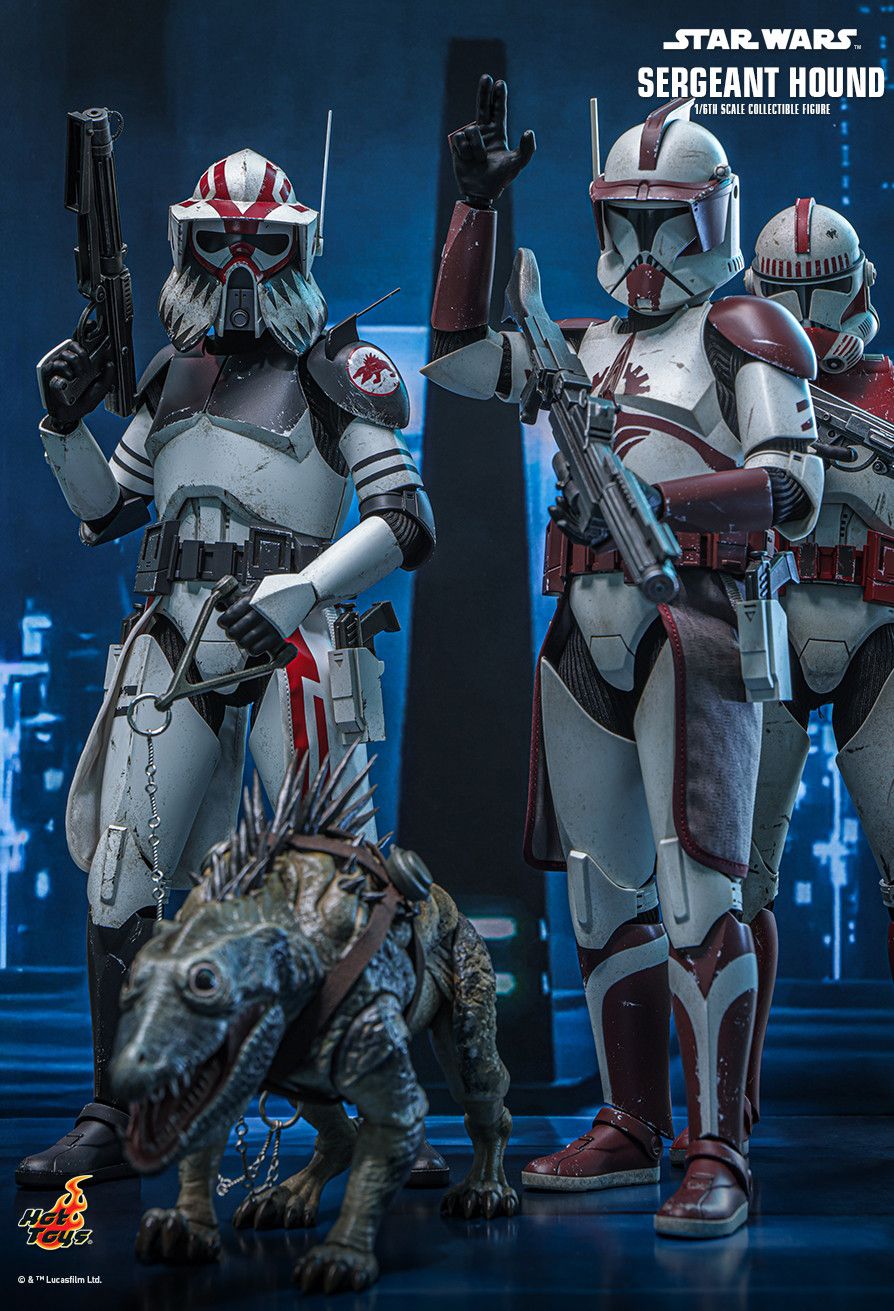 Hot Toys TMS167 - Star Wars : The Clone Wars - Sergeant Hound【Pre-Order】