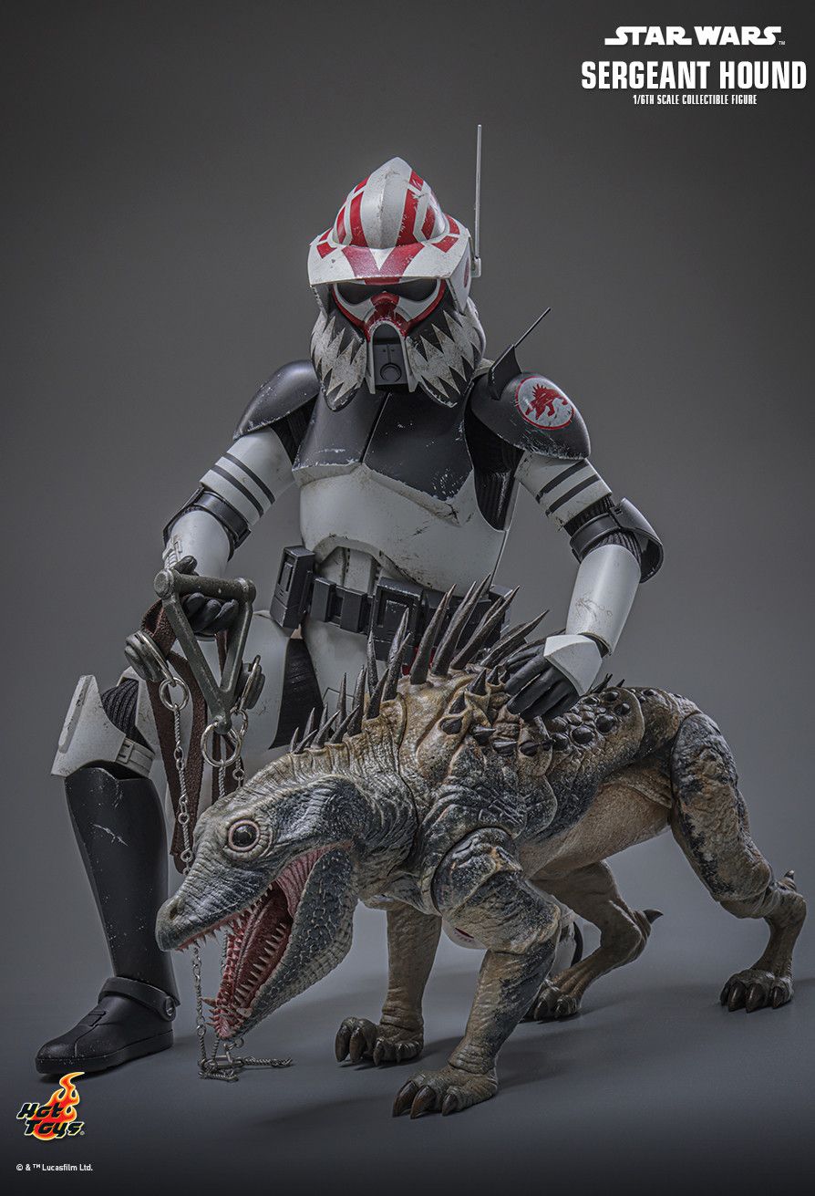Hot Toys TMS167 - Star Wars : The Clone Wars - Sergeant Hound【Pre-Order】