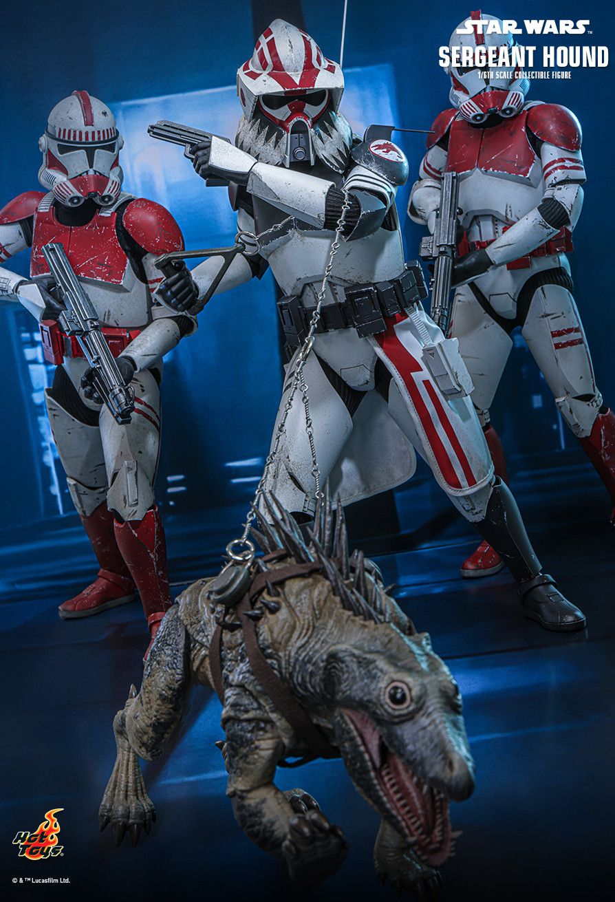 Hot Toys TMS167 - Star Wars : The Clone Wars - Sergeant Hound【Pre-Order】