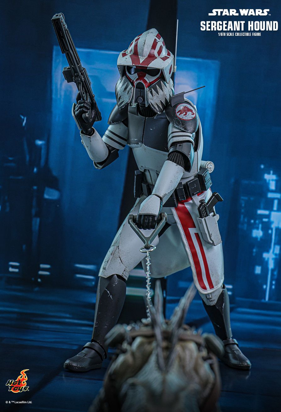 Hot Toys TMS167 - Star Wars : The Clone Wars - Sergeant Hound【Pre-Order】