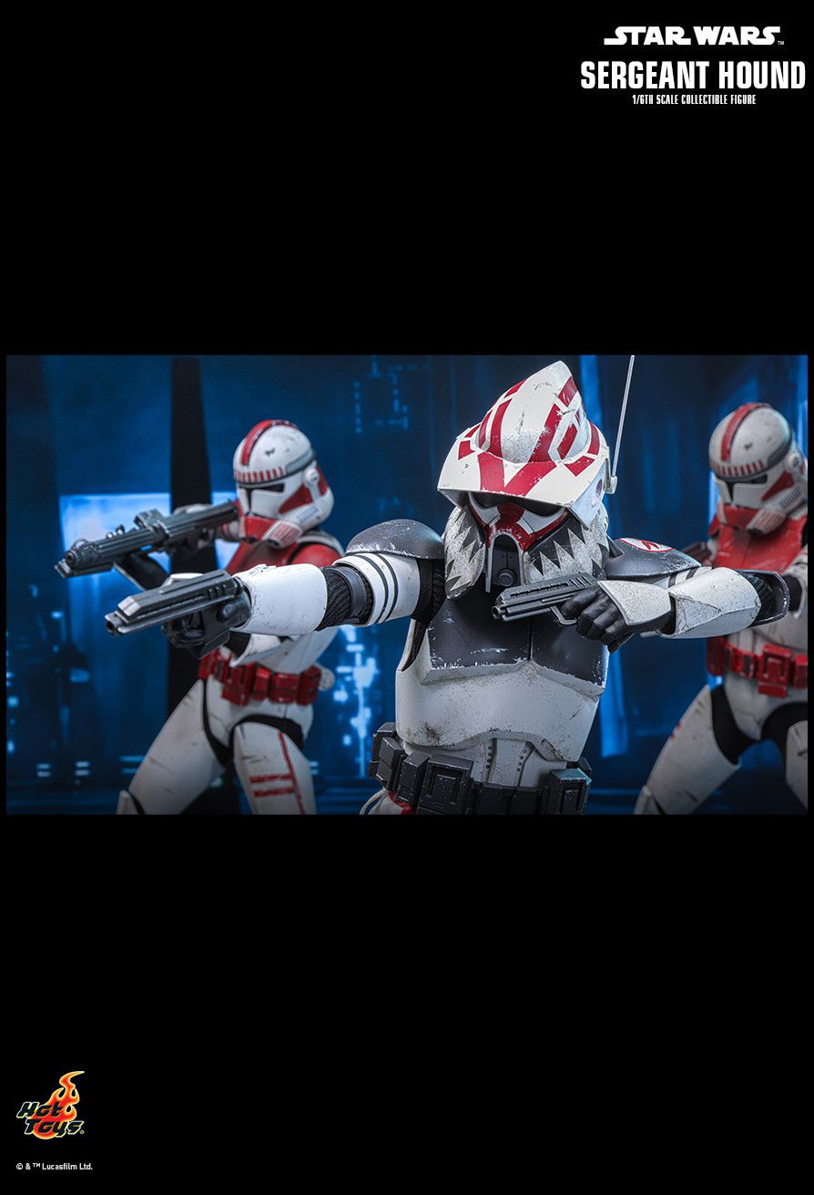 Hot Toys TMS167 - Star Wars : The Clone Wars - Sergeant Hound【Pre-Order】