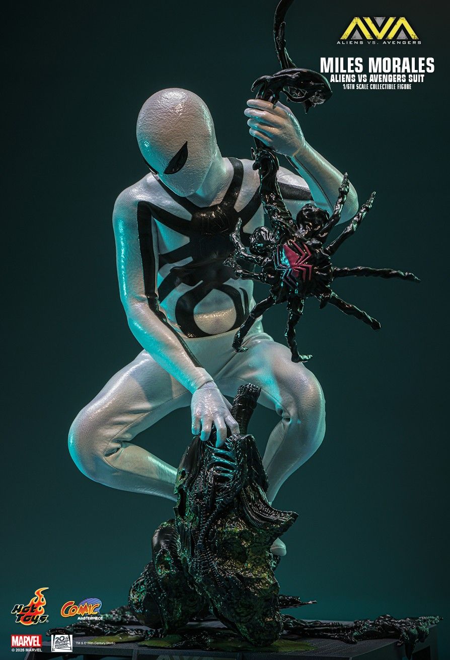 Hot Toys CMS027 - Marvel Comics - Alien Vs. Avengers - Miles Morales Alien Vs. Avengers Suit