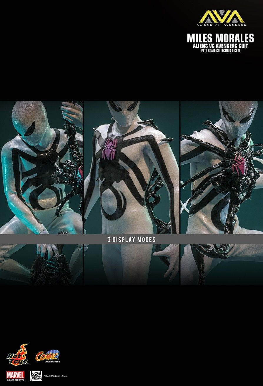 Hot Toys CMS027 - Marvel Comics - Alien Vs. Avengers - Miles Morales Alien Vs. Avengers Suit