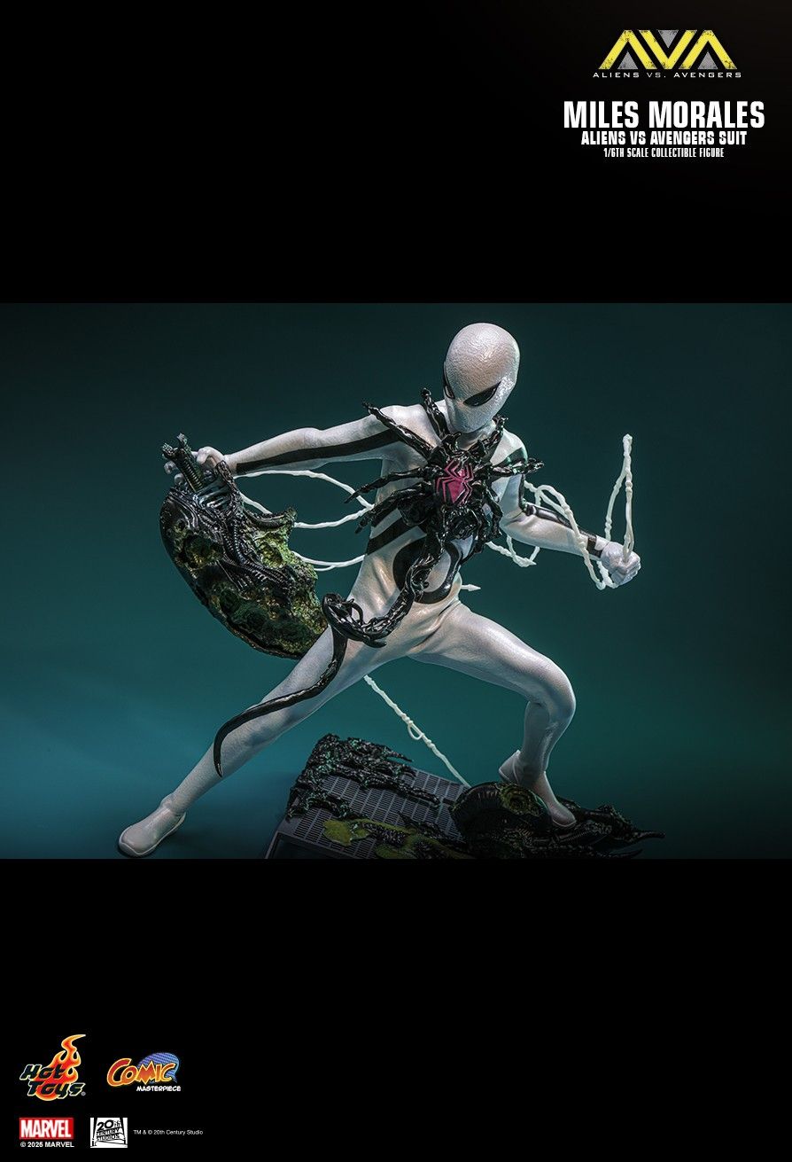 Hot Toys CMS027 - Marvel Comics - Alien Vs. Avengers - Miles Morales Alien Vs. Avengers Suit