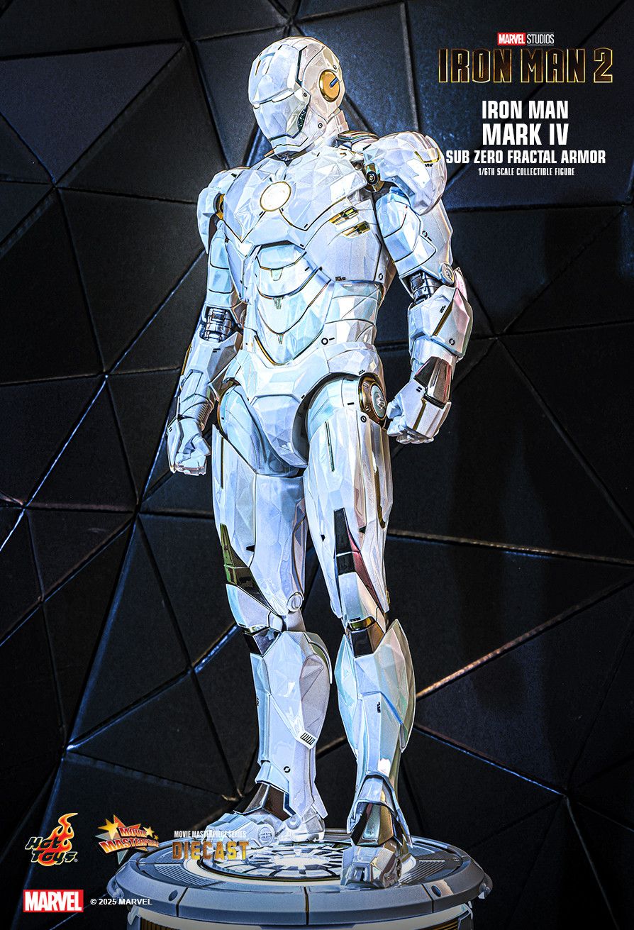 Hot Toys MMS830D76 - Marvel Comics - Iron Man 2 - Iron Man Mark IV Sub Zero Fractal Armor
