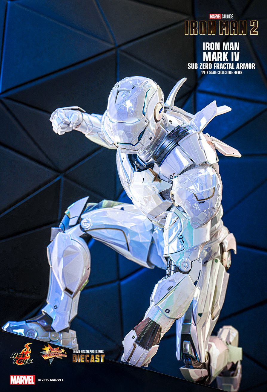 Hot Toys MMS830D76 - Marvel Comics - Iron Man 2 - Iron Man Mark IV Sub Zero Fractal Armor