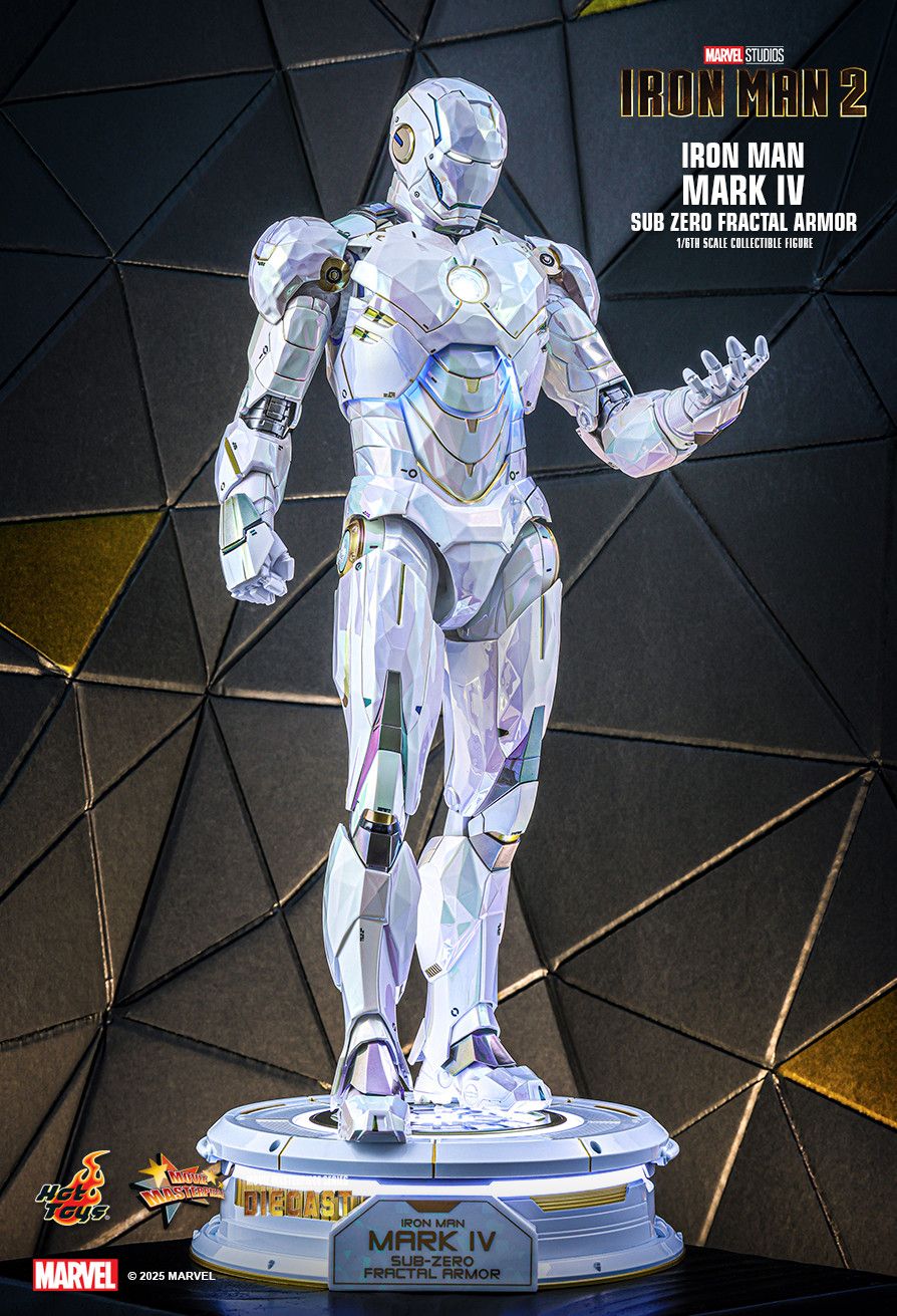 Hot Toys MMS830D76 - Marvel Comics - Iron Man 2 - Iron Man Mark IV Sub Zero Fractal Armor
